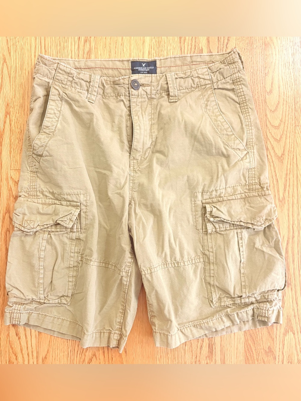 American Eagle Y2K cargo men’s shorts - 🩳 clay color- 30” waist